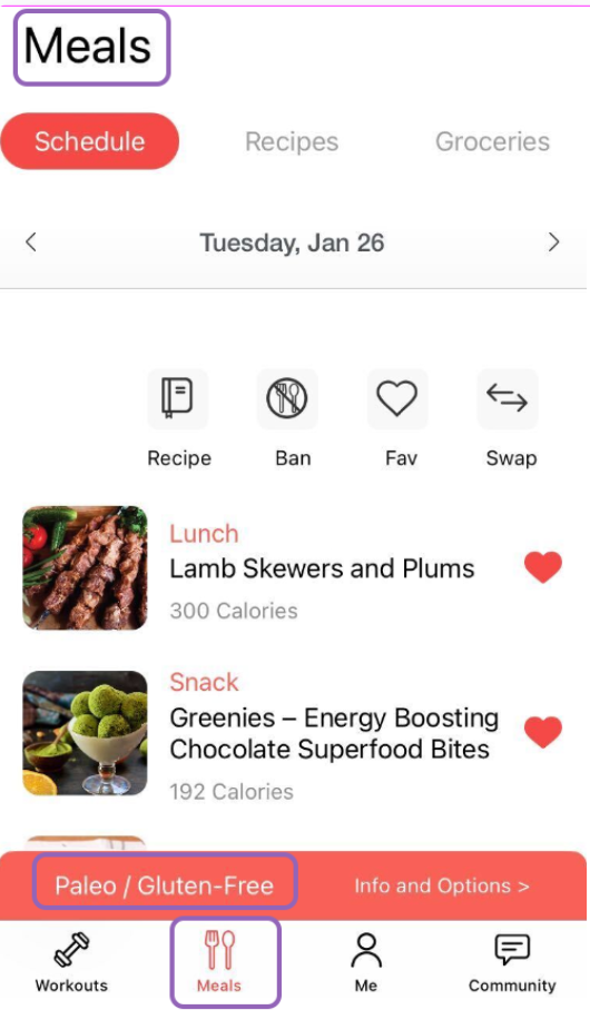 How can I change my meal plan?